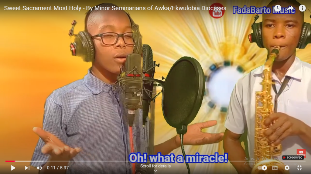 Sweet Sacrament Most Holy