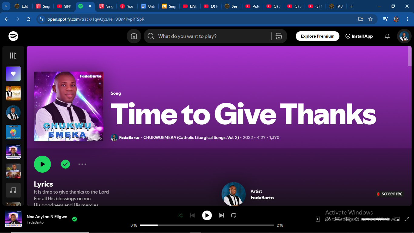 Time  to  Give  Thanks